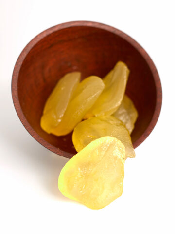Glacé Pear