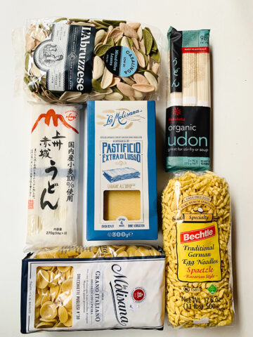 Pasta, Rice and Noodles